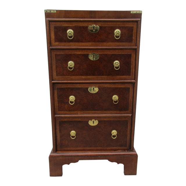 20th Century Chippendale Baker Furniture Locking Chest Chairish