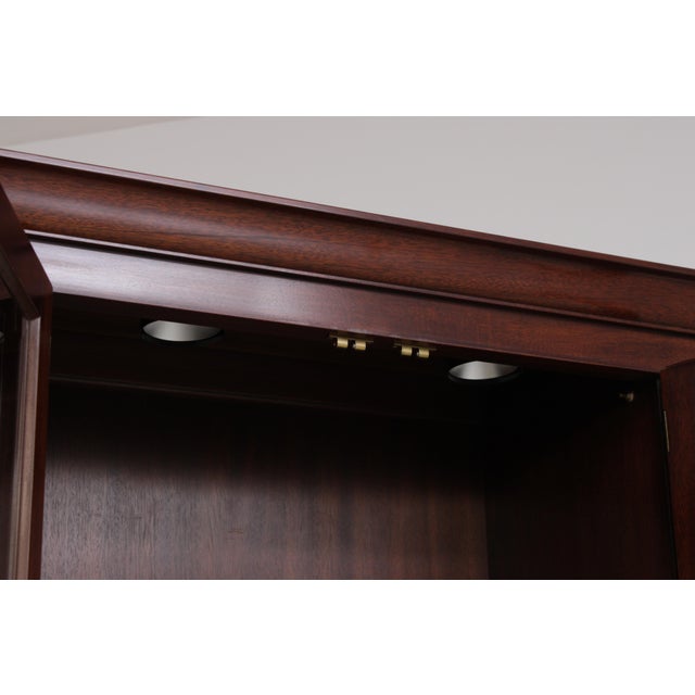 Henkel Harris Mahogany 4 Door China Cabinet For Sale In Philadelphia - Image 6 of 18