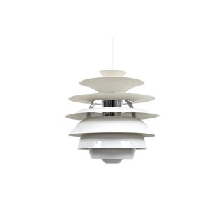 1980s Poul Henningsen Snowball Pendant For Sale