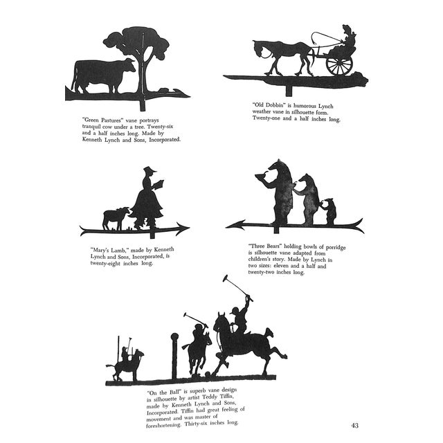 "Weather Vanes" 1973 Klamkin, Charles For Sale - Image 10 of 10