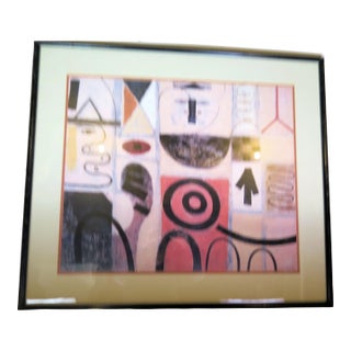 Adolph Gottlieb Modern Art Off Set Lithograph For Sale