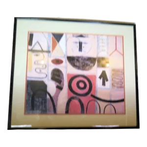 Adolph Gottlieb Modern Art Off Set Lithograph