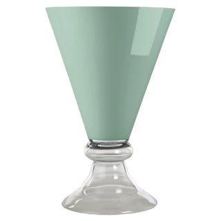 New Romantic Glass Cup in Neo Mint from VGnewtrend For Sale