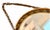 Elegant vintage oval mirror crafted from wood and finished in beautifully aged gold leaf. The softly distressed finish and...