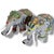 Vintage Elephant Sculptures with Intricate Details, Set of 2 For Sale - Image 9 of 10