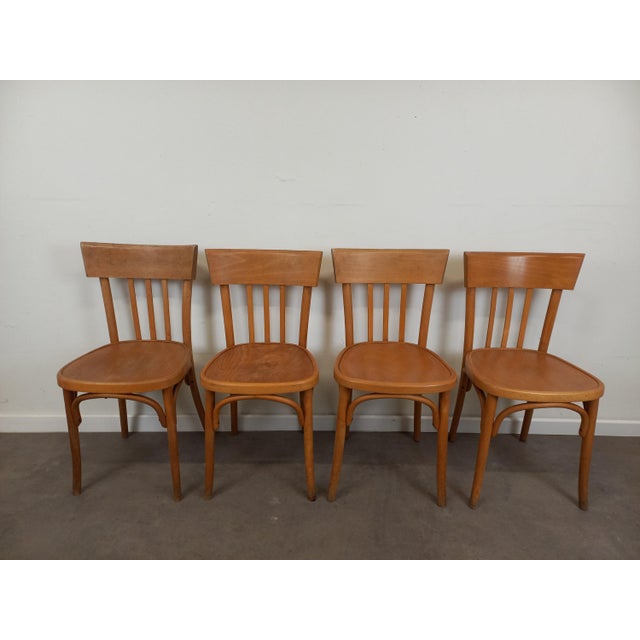 1960s Bistro Chairs, 1960s, Set of 4 For Sale - Image 5 of 18