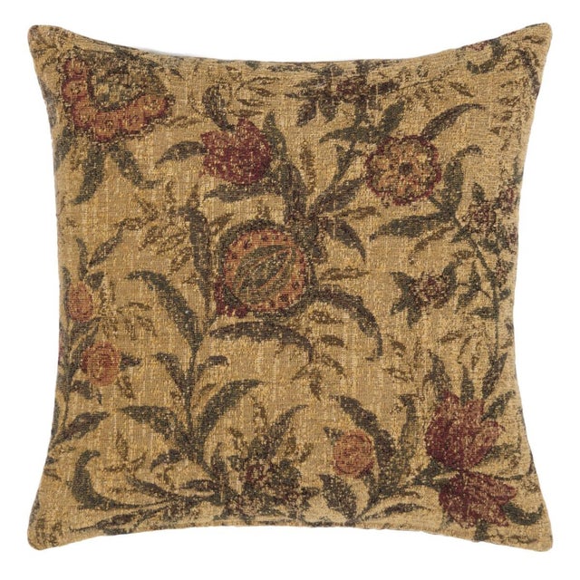 This beautiful tapestry cushion is finely woven by skilled weavers on traditional Jacquard Tapestry looms. The tapestry...