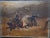 "Christian Sell, German Military Painting, On Panel, 19th Century" Christian Sell (August 14, 1831, Altona, Germany -...