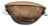 Smokey Umber Glass Bowl For Sale