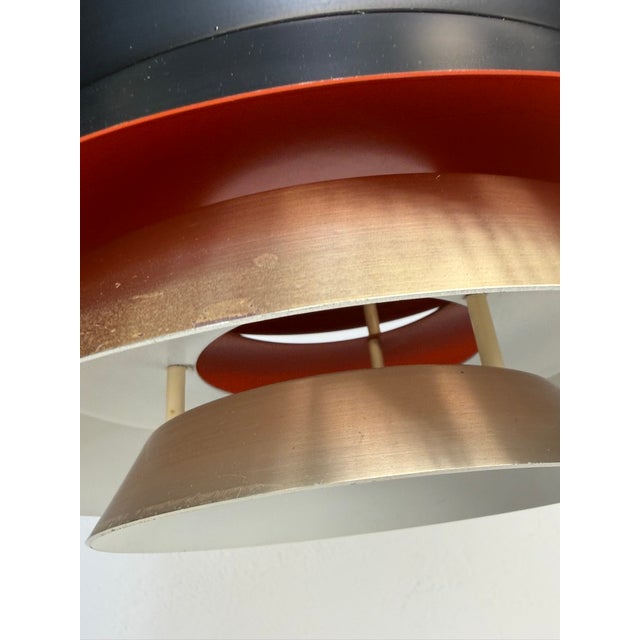 1970s Trava Pendant Lamp by Carl Thore for Granhaga Metallindustri, Sweden, 1970s For Sale - Image 5 of 11