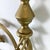Vintage Hollywood Regency Gilt Metal Trellis Headboard-Queen For Sale - Image 9 of 12