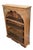 Carved Wood Open Bookcase, Vintage For Sale