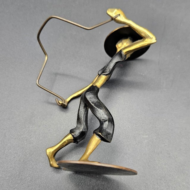 Figure by Richard Rohac for Hagenauer Werkstätten Wien, 1950s For Sale - Image 4 of 6