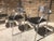 Black Postmodern Alisea Armchairs by Lisa Bross for Studio Simonetti, Italy, 1980s, Set of 4 For Sale - Image 8 of 18
