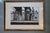 1965 Jordi Curós Original Black-and-White Balcony Scene, Signed & Framed For Sale - Image 4 of 18