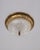 Vintage Italian Ceiling Lamp in Brass and Glass, 1960s For Sale - Image 9 of 9