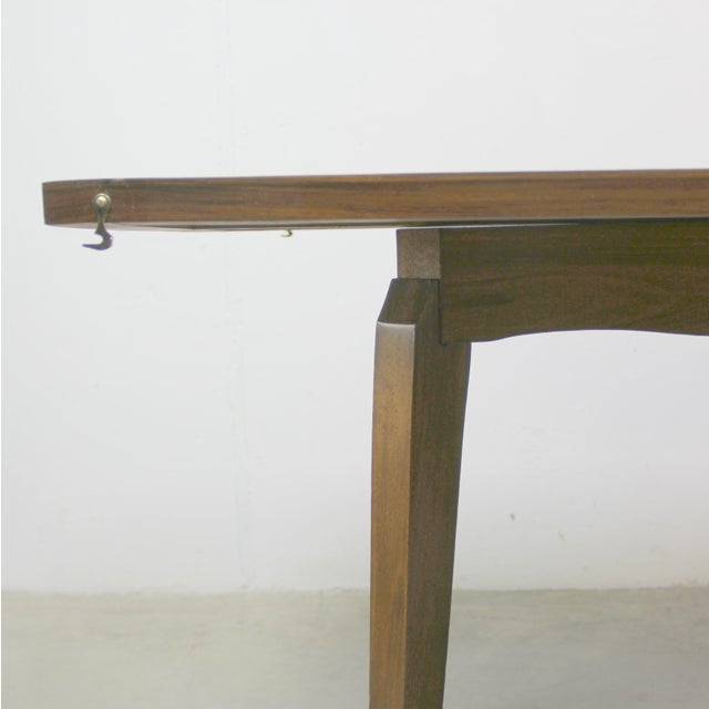 French Art Deco Extendable Book Table, 1940s For Sale - Image 3 of 11