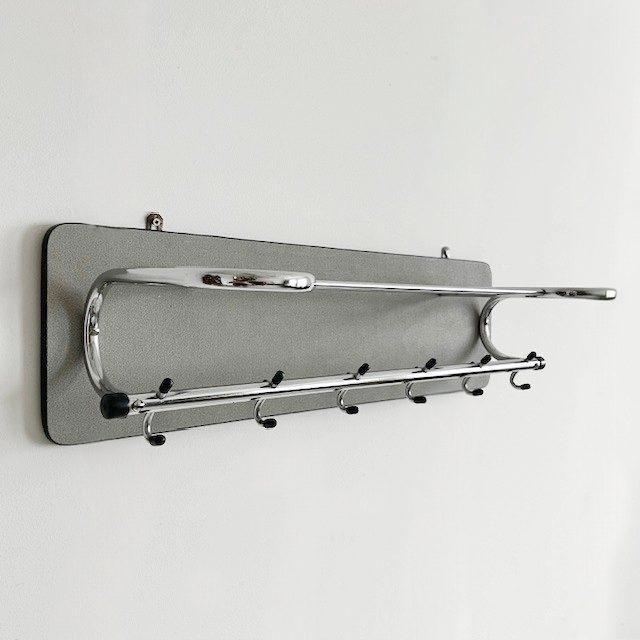 Danish Chrome Coat Rack, 1960s For Sale - Image 5 of 9