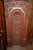 Late 19th Century ​​19th Century Tiger Oak Figural Carved Tall Case Grandfather Clock W&h Movement For Sale - Image 5 of 17