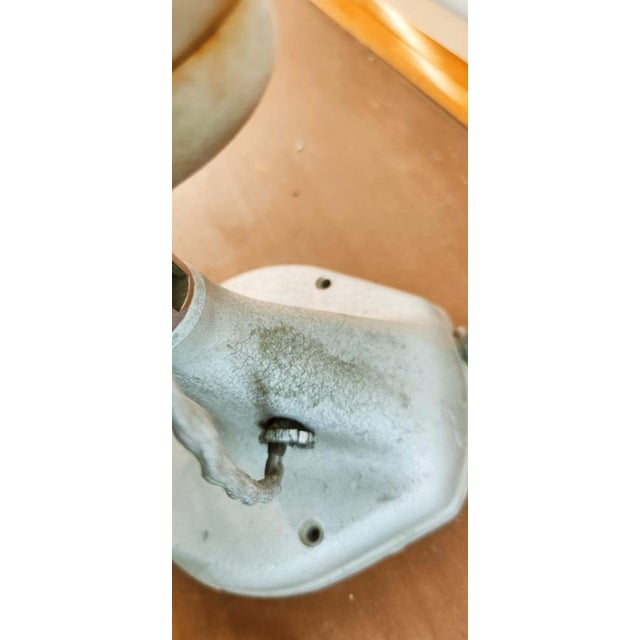 Metal Fan with Wall Connection from Ercole Marelli Milano For Sale - Image 7 of 18