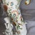 Pair of 1970s Cornucopia Hand Painted Floral With Cherubs on the Tips For Sale In Palm Springs - Image 6 of 11