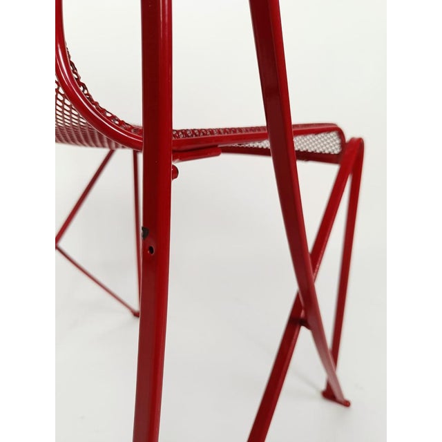 Postmodern Outdoor Chairs attributed to Oscar Tusquets Blanca for Aleph-Driade, 1980s, Set of 6 For Sale - Image 11 of 18