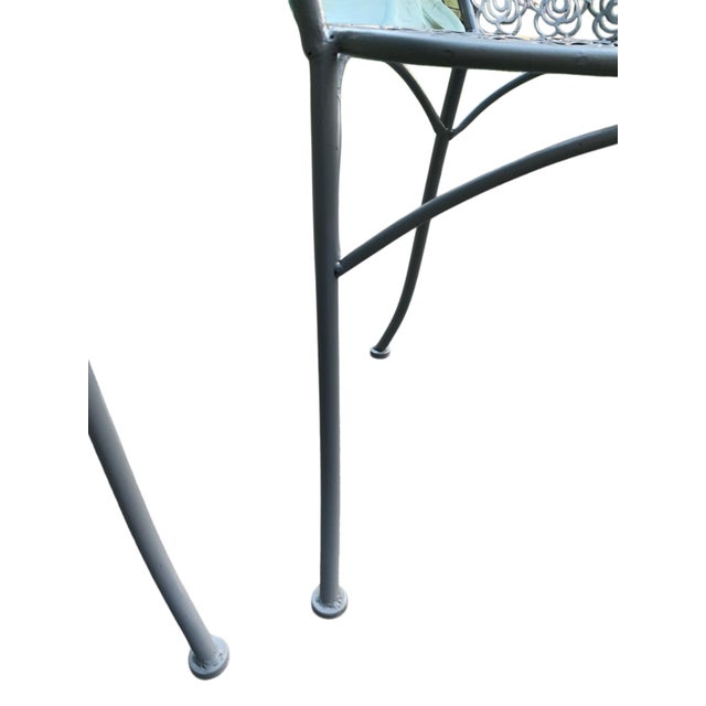 Vintage Outdoor Metal Chairs For Sale In New York - Image 6 of 10