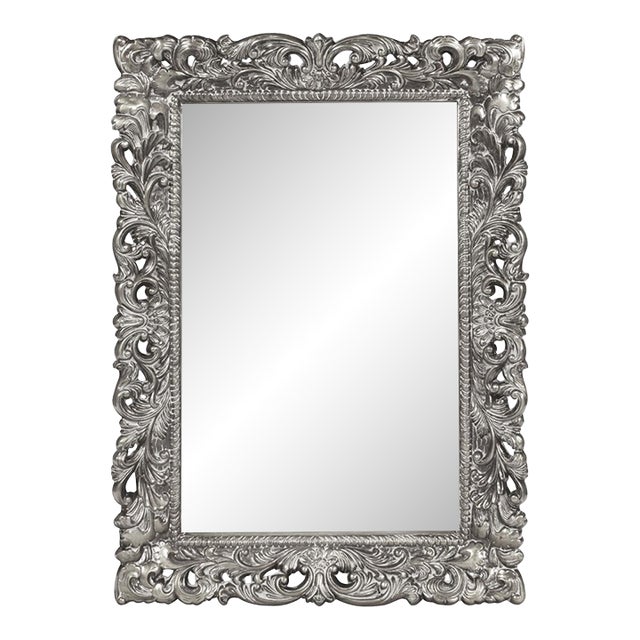 Barcelona Mirror - Glossy Nickel For Sale