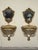 Wall-Mounted Console Tables with Mirrors and Wall Lamps, 1940s, Set of 4 For Sale - Image 18 of 18