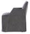 The European inspired dining or club chair, with waterfall arm and tight seat is characterized by its smooth, flowing...