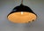 Industrial Black Enamel Pendant Lamp from Emax, 1960s For Sale - Image 11 of 18