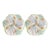 Pair of Hand-Painted South African Ceramic Platters For Sale