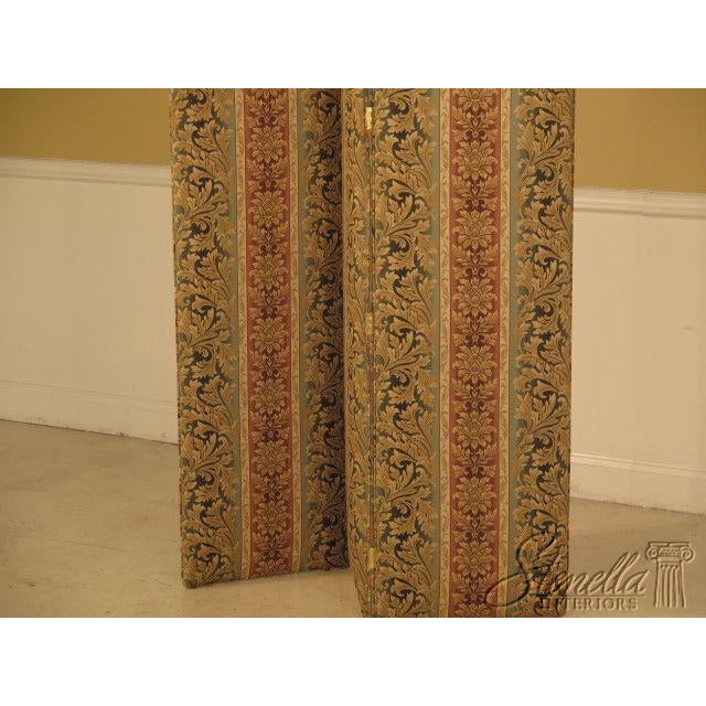 Custom Made 3 Panel Upholstered Folding Screen Room Divider Chairish