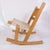 Brown Rocking Chairs Model GE674 in Olied Oak by Hans J. Wegner for Getama, 1970s For Sale - Image 8 of 9
