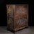 Brown Vintage Rosewood Sliding Door Cabinet With Magpie & Plum Carving For Sale - Image 8 of 10
