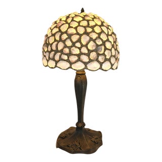 Vintage Sea Shell Table Lamp, 1970s For Sale