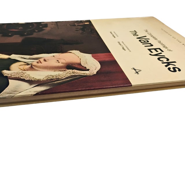1960s Vintage Hardcover the Complete Paintings of the Van Eycks 1968 World Art Classics For Sale - Image 5 of 16