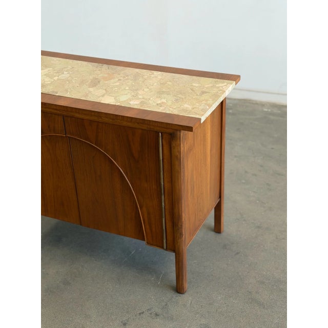 1950s Compact Drexel Credenza, Attributed For Sale - Image 4 of 14