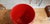 Glass Red and Gold Screen-Printed Glass Pharmacy Jar, 1920 For Sale - Image 7 of 18