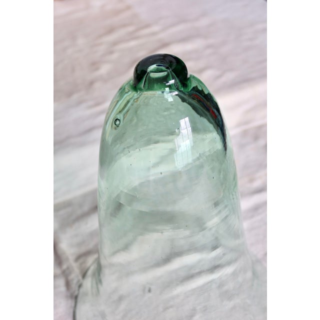 1920s Antique Garden Bell in Handcrafted Glass, 1920s For Sale - Image 5 of 8