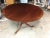 Traditional 48” Round Mahogany Georgian Style Accent Foyer Table by Leighton Hall - Showroom Sample For Sale - Image 3 of 8