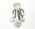 Chanel Chanel Rare Rustic Silver CC Coco Coin Brooch For Sale - Image 4 of 5