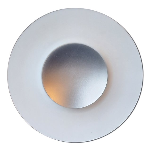 Vintage Wall Lamp with Opaque White Plastic Shade from Philips, 1990s For Sale