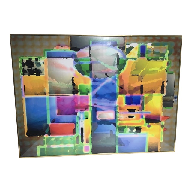 Contemporary Digital Graphic Signed Cal Smith For Sale