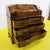 Wooden Writing Desk with Inlays and Three Curved Drawers For Sale - Image 14 of 18