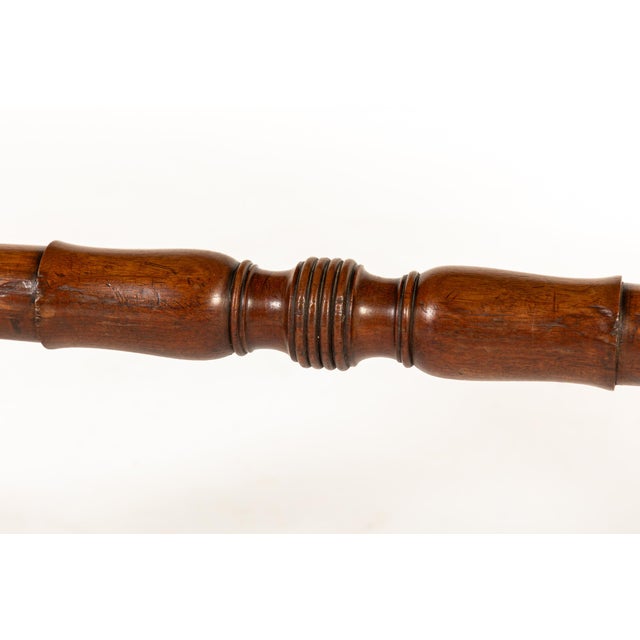 Brown English Regency Mahogany Library Table For Sale - Image 8 of 12