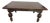 Antique 1920s Rustic Spanish Jacobean Extra Large Dining Table 9 Feet Open For Sale