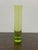 Cylindrical Lime Green Tall Vase For Sale In San Francisco - Image 6 of 12