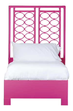 Infinity Bed Twin - Bright Pink
