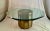Brass drum table base beautifully designed by William Doezema for Mastercraft. Would make a great entry foyer table base...